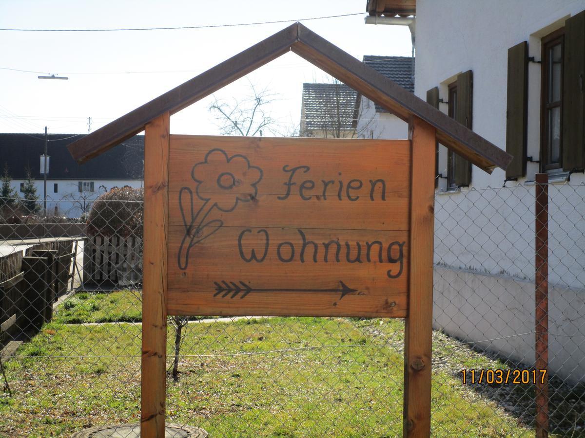 Ferienwohnung Rosa Obergessertshausen 외부 사진